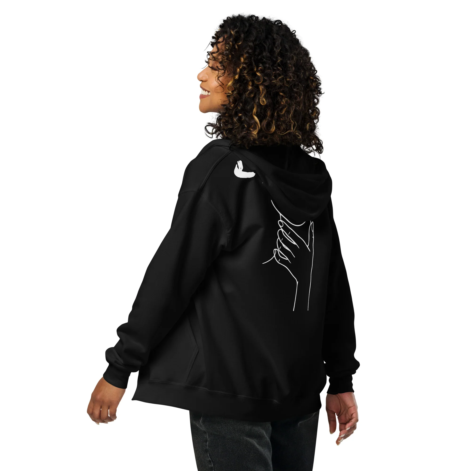 Choke Me Respectfully Unisex heavy blend zip hoodie - Image 5