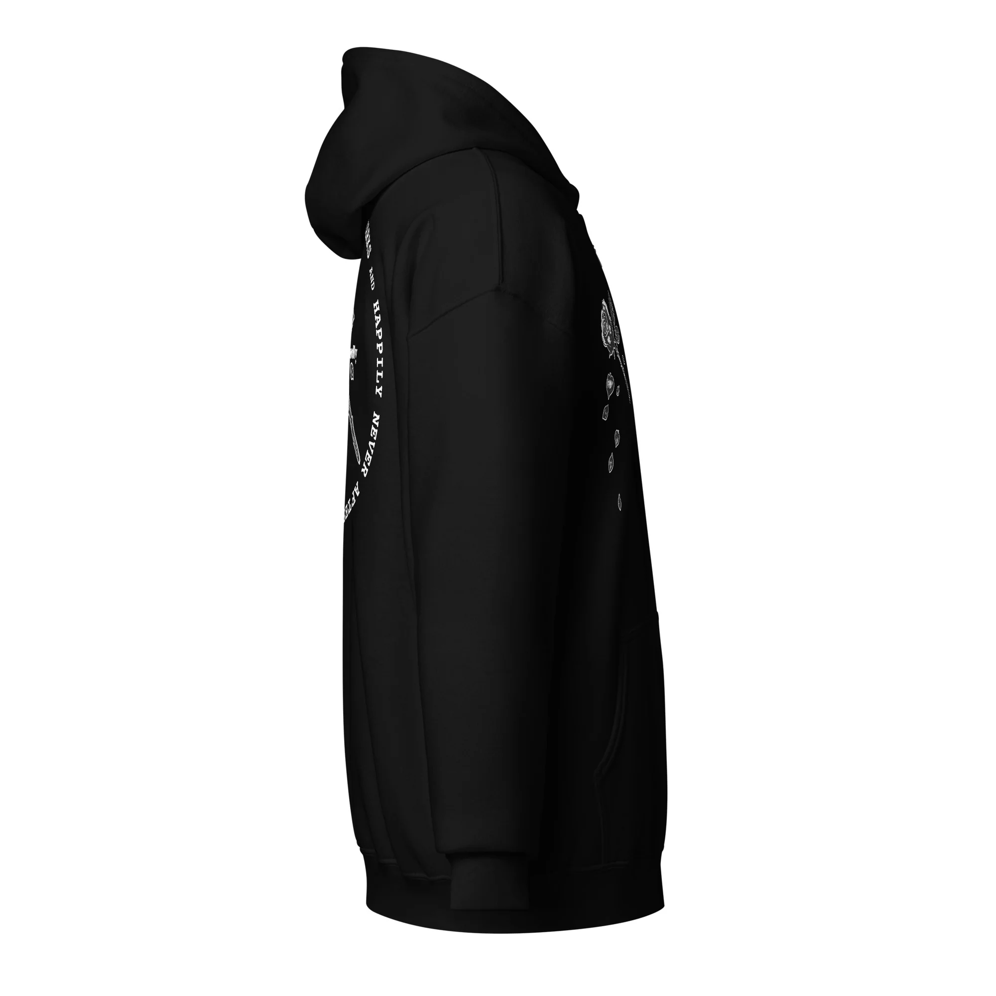Dark Romance Rose Unisex heavy blend zip hoodie - Image 7
