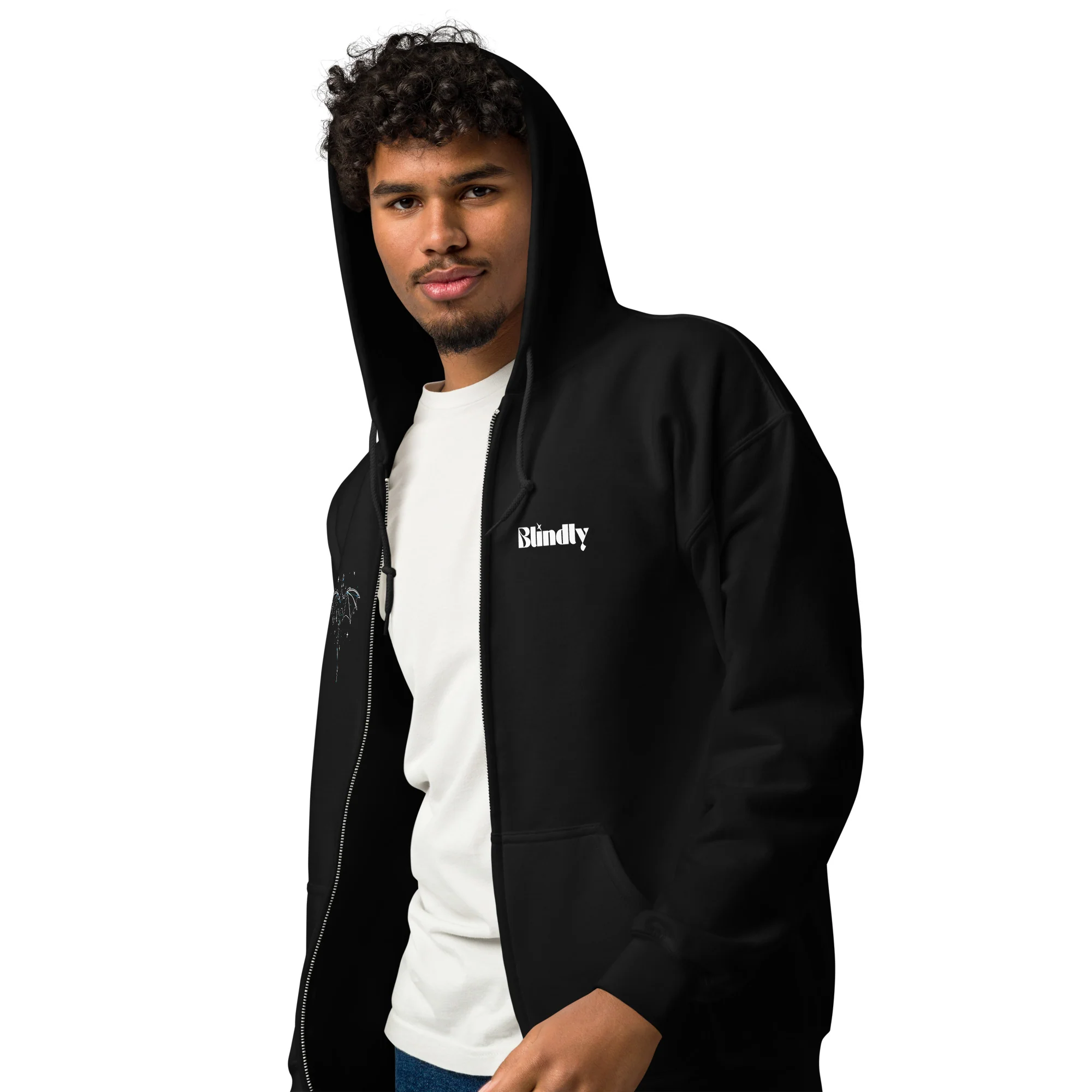 Dragon Constellation Unisex heavy blend zip hoodie - Image 4