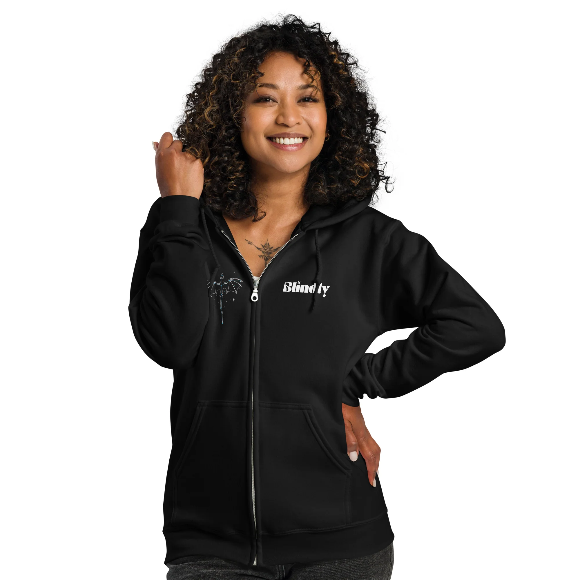 Dragon Constellation Unisex heavy blend zip hoodie - Image 5